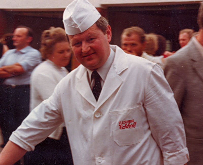 1984 - Diedrich Eckhoff am Tag der offenen Tür zur Feier des 50-jährigen Jubiläums